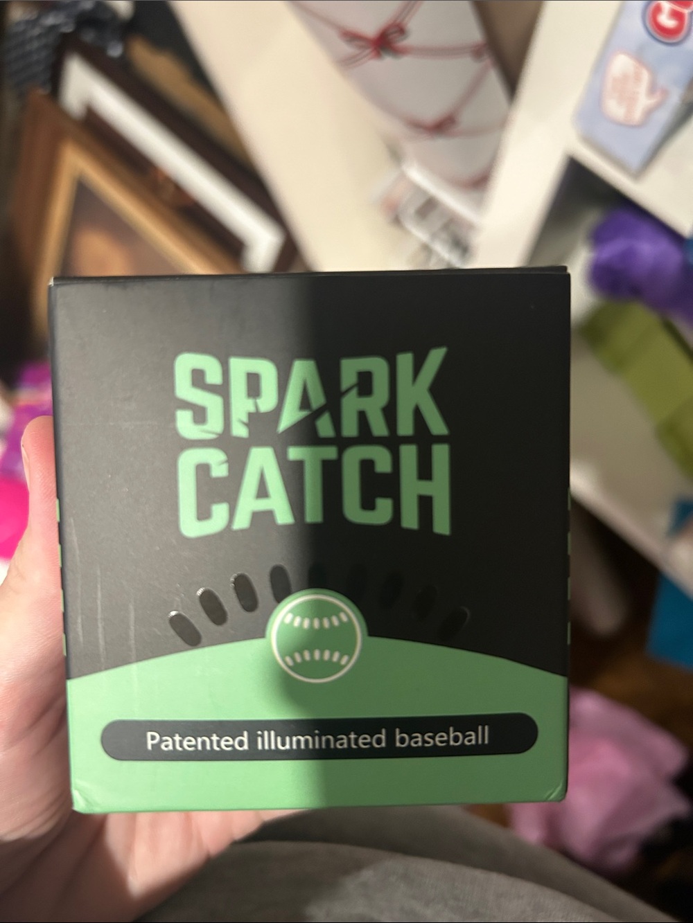 Illuminated Baseball - Green